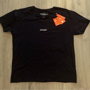 Men’s YoungLA Wide Neck Shirt NWT sz SM